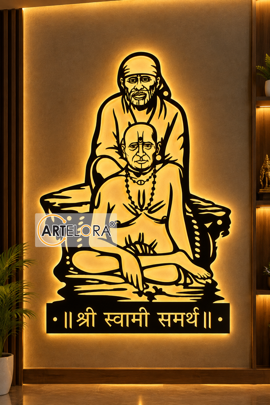 2D Modern Art  Sai Baba of Shirdi (Swami Samarth)