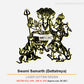 2D Modern Art Swami Samarth (Dattatreya)