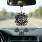 2D Modern Art Car Hanging Mantra Laser cutting