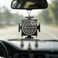 2D Modern Art Car Hanging Mantra Laser cutting