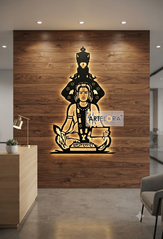 2D Modern Art Shri Sant Gyaneshwar Mauli (Swami Samarth)