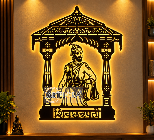 2D Modern Art Chhatrapati Sambhaji Maharaj