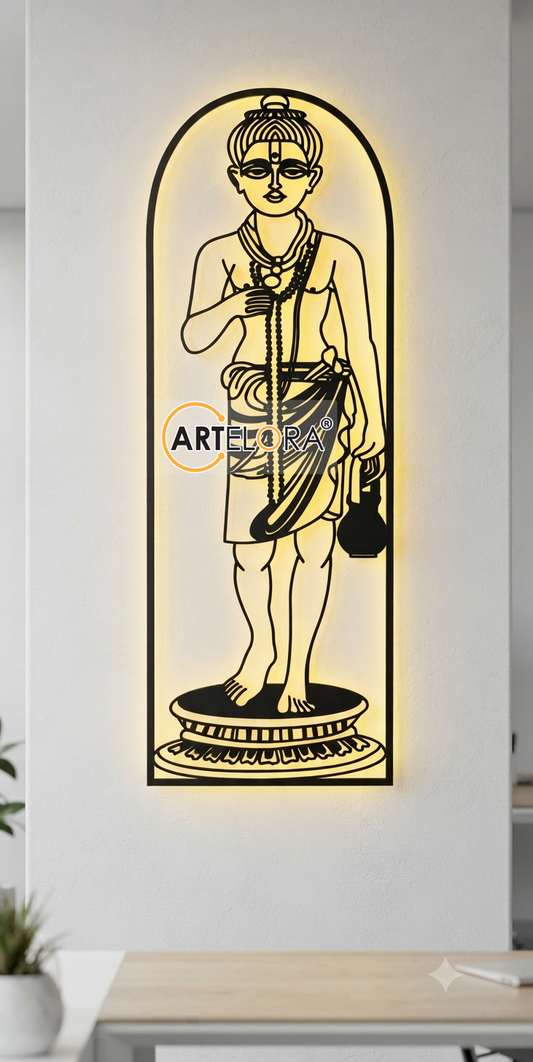 2D Modern Art Nilkanth Varni (Swaminarayan)