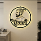2D Modern Art Shivaji Maharaj wall art laser cutting