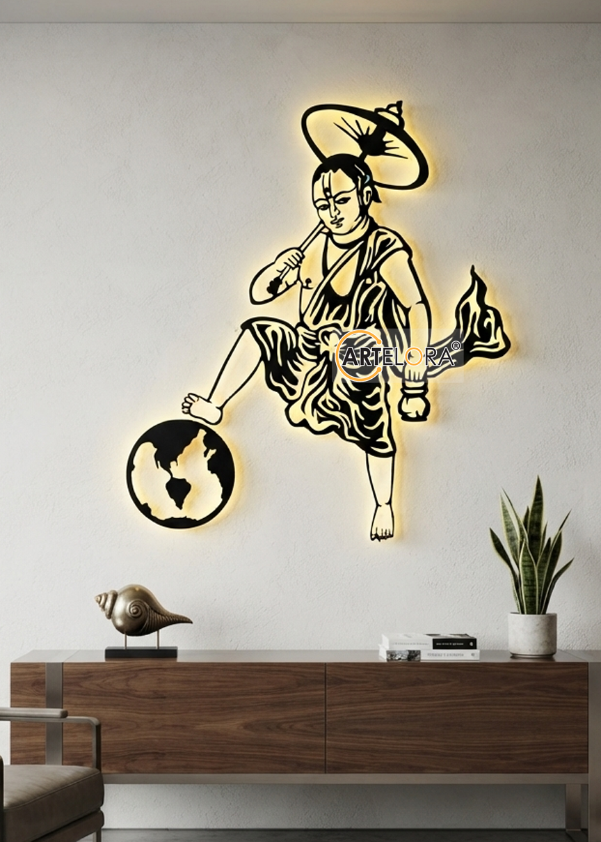 2D Modern Art Vaman Avatar (Vishnu Dashavatara)