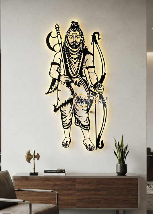 2D Modern Art Parashuram Avatar (Vishnu Dashavatara)