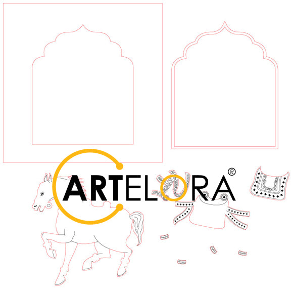 Premium Art Horse Wall Art (15x15)