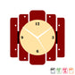 Wall Clock Metal Powder Coated (Acrylic & MDF cutting)