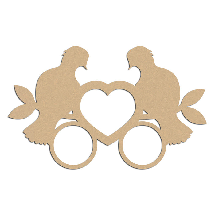 Collage Photo Frame love bird